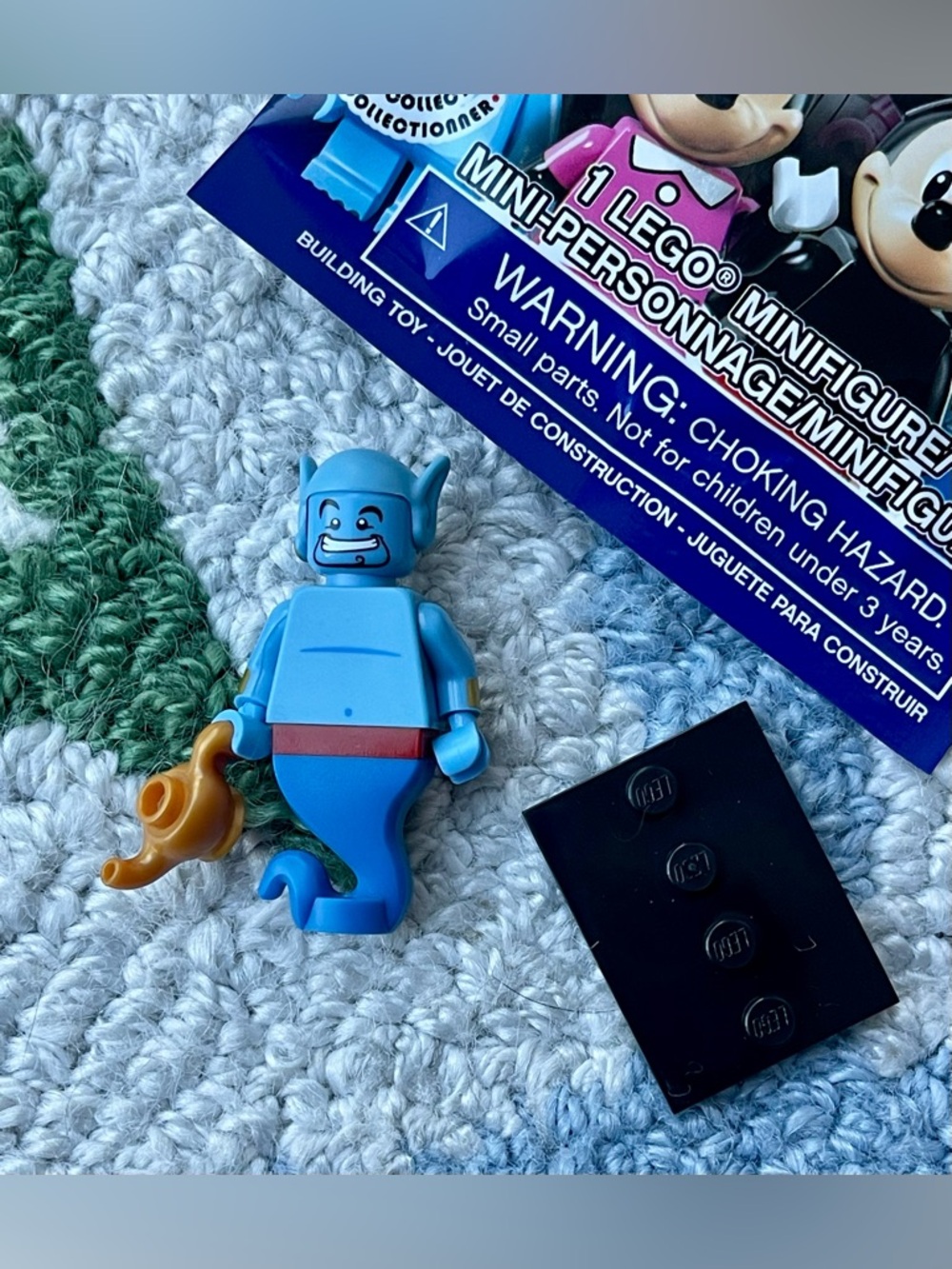 DISNEY LEGO MINIFIGURE SERIES 1 ALADDIN GENIE LAMP FIGURINE